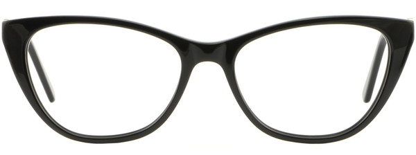 Lightweight Cateye Womens Acetate Frame Prescription Glasses Black Spring Hinges brille