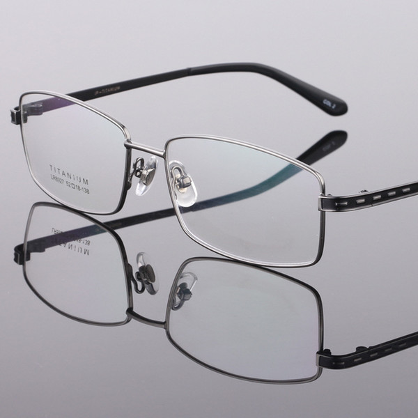 Titanium Eyeglass Frames for Men Half Rimless Glasses Frames LB-8927