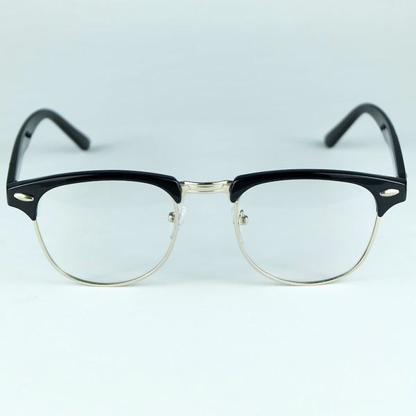 The Classical Half Full Metal Rim Optical Frame Movie Stars Favourite Eyewear No Brand No Logo