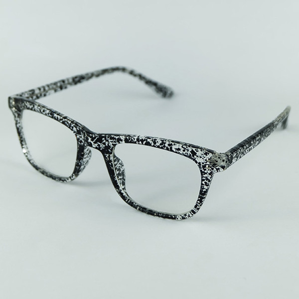 Simple Design Slim And Strong Eyewear Good Quality Frame With Full Metal Rods Legs The Plastic Optical Glasses