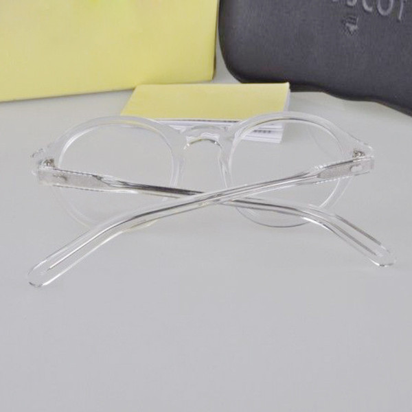 Fashion Vintage Eyeglass Frames Round Shape Glasses Frames for Men and Women Colophony Memory Metal Material Hot Sale 013