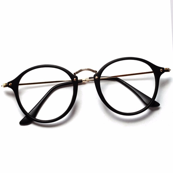 Wholesale Women Men Vintage Round Eyewear Frames Retro Optical Glasses Frame Eyeglasses Goggle Oculos free shipping