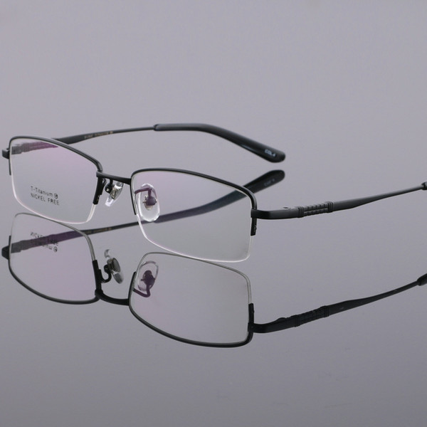 Men Designer Eyeglass Frames Titanium Spectacle Frames LB-6609 54-18-140mm