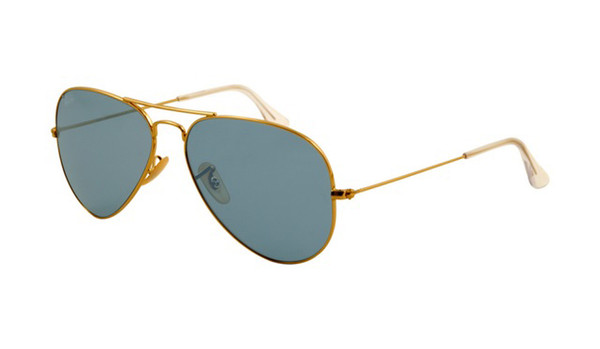 RRBB 3025 Classic Aviator Sunglasses in Bronze Grey Violet Mirror