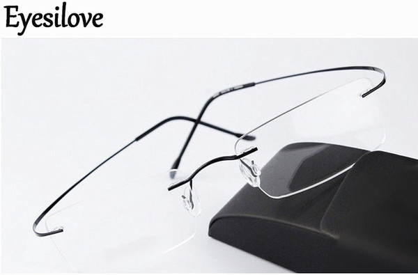 Ultra-light brand Silhouette new rimless optical glasses frames women men eyewear frame titanium rimless eyeglasses frame myopia frame