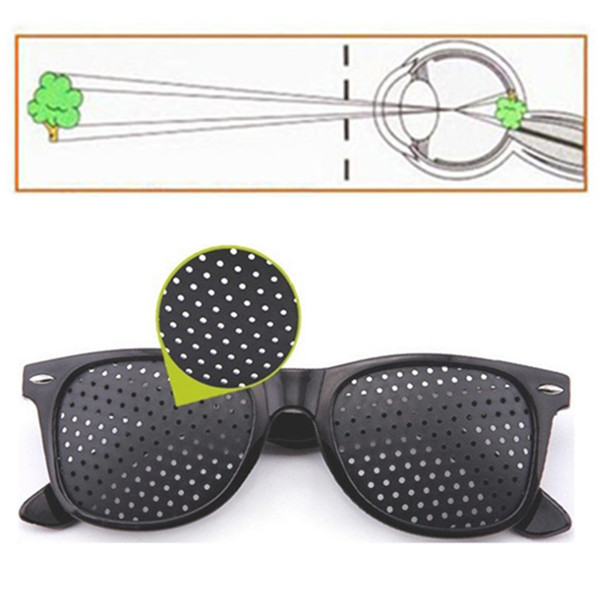 Men Women Vision Care Pin hole Sunglasses Anti-myopia Pinhole Glasses Eye Exercise Eyesight Improve Natural Healing Anti-fatigue