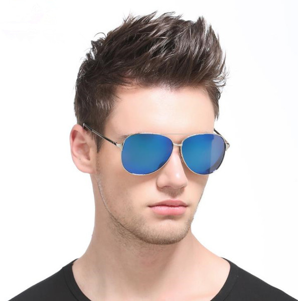 men eyewear drive googles Men's New Polarized Sun glasses Classic Frog Mirror 8009 Sunglasses Driving Glasses a363