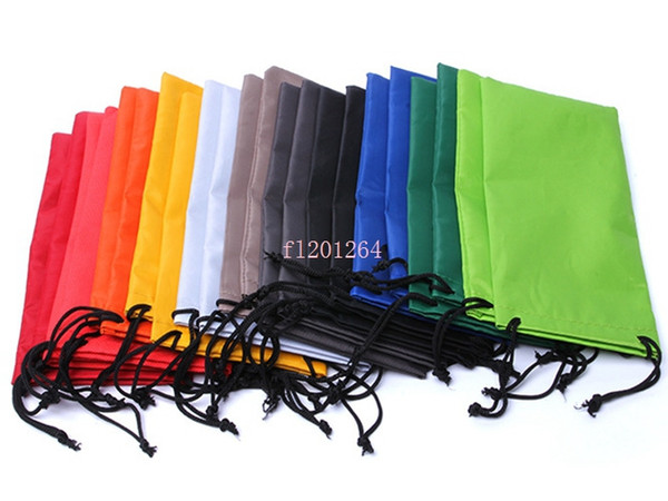 Free Shipping Durable waterproof Dustproof plastic sunglasses pouch soft eyeglasses bag glasses case Eyewear Accessories 20pcs/lot