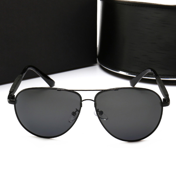 2018 New Arrival 100002 Sunglasses for men Fashion Polarized sunglasses glasses Brand Designer Sunglasses with Original packing box 10 pairs