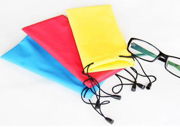 Glasses cloth bags tarpaulin glasses bag glasses sunglasses pouch bags wholesale multicolor Specials