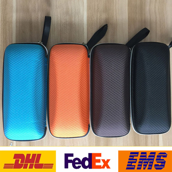 Unisex Glasses Case Women Men Portable Casual Hard Rectangle Grid Zipper Eyeglasses Case Box 17*8*5.5cm Health Beauty Accesories WX-G07