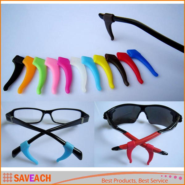 1Pair Soft Silicone Anti-slip Grip Holder Ear Hooks Tip Holder For Sports Eyeglasses Glasses Sunglasses Spectacle Glasses Accessories