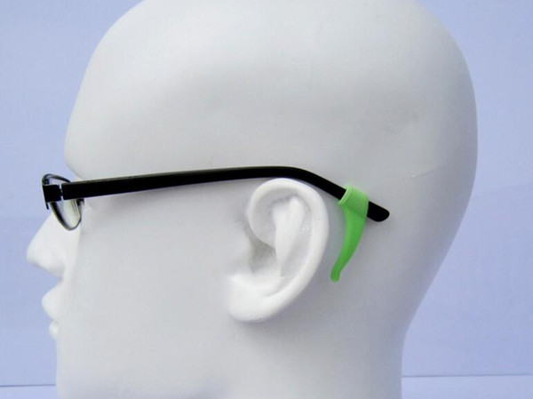 11 colors Quality eyeglass ear hook eyewear glasses silicone temple tip holder