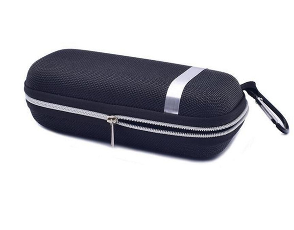 3 Colors Protable Rectangle Sunglasses Case With Zipper Closure Case for Women Glasses Box 10pcs/lot