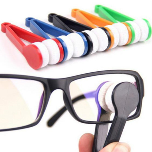 Mini Microfibre Glasses Cleaner Microfibre Spectacles Sunglasses Eyeglass Cleaner Clean Wipe Tools Free Shipping 2016 New