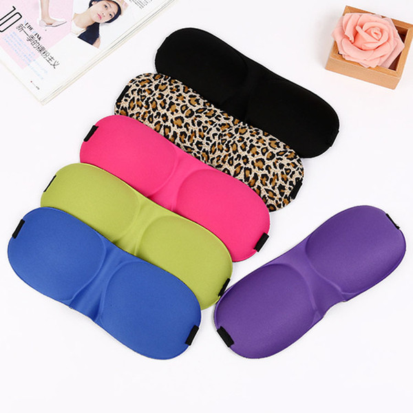 SF Express wholesale 3D sleep mask Travel Rest 3D Sponge Eye MASK Black Sleeping Eye Mask Cover for health care to shield the light