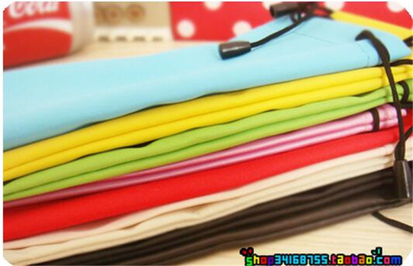 1500pcs waterproof leather plastic sunglasses pouch soft eyeglasses bag glasses case many colors mixed 17*9cm D652