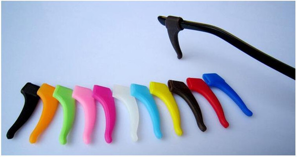 Eyeglass Ear hook Eyewear Glasses Silicone Temple Tip Holder High quality eyeglass eyewear glasses Anti Slip silicone ear 200pcs