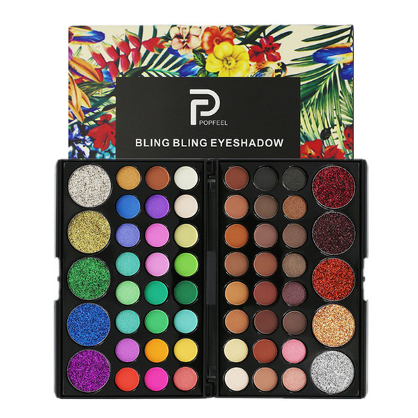 Popfeel 29 Color Eye Shadow Palette Glitter Waterproof Long-lasting Make Up Pressed Pigment Professional Makeup Matte Eyeshadow Pallete