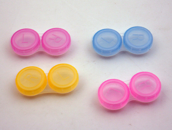 Contact Lenses Case Empty Cosmetic Packaging Containers Tins Contact Lens Packing box Clear Clear Contact lens Storage cases GGA1983