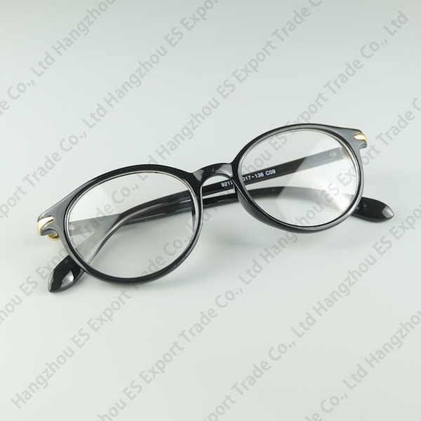 2016 Simple Designer Optical Frame Round Frame Fashion Retro Eyeglasses Frame 4 Colors 12pcs Free Shipment