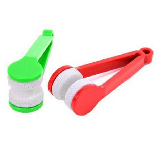 10sets Mini Sun Glasses Eyeglass Microfiber Eyeglasses Cleaner Portable Brush Cleaner Easy To Clean Eyeglasses Accessories