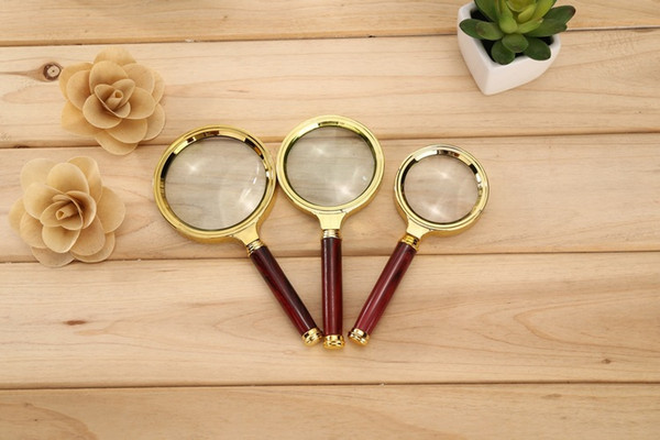 60/70/80mm 10X Portable Handheld Magnifying Glass High Definition Reading Eye Loupe Magnifying Glass Magnifier Reading Jewelry