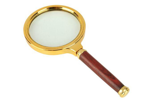 NEW 10x 80mm Handheld Magnifier Newspaper Magnifying Glass Read Magnifier Reading Magnifying Glass Jewelry Loupes With Retail Package