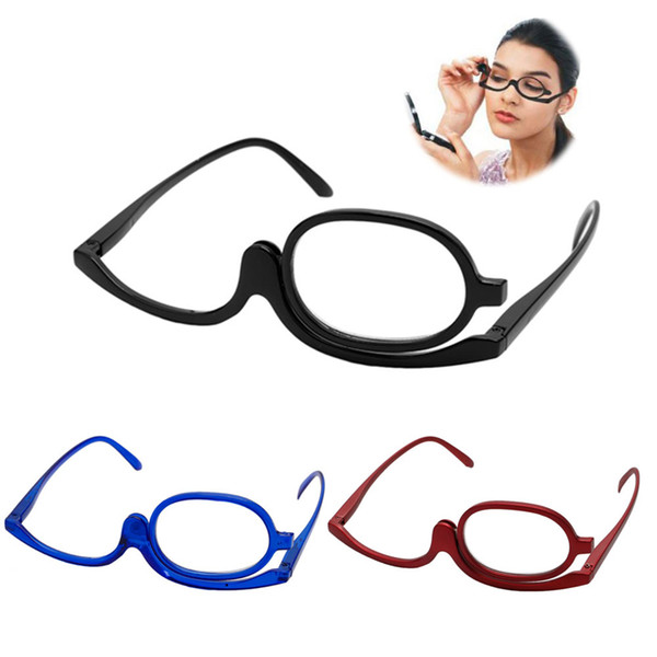 3 Colors Reading Glass Magnifying Glasses Makeup Folding Eyeglasses Cosmetic General Makeup ools Cosmetic General Reading Eyewear