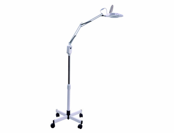 Elitzia ETH3027 Led Cold Light Magnifying Lamp 5 Times Magnification Movable Cross Tripod Beauty Lamp For Facial Care Tattoo Or Reading