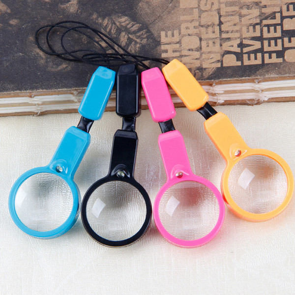 2019 Magnifying Glass for Reading and Hobbies, Non-Scratch Glass Lens, Thickened Rubbery Frame