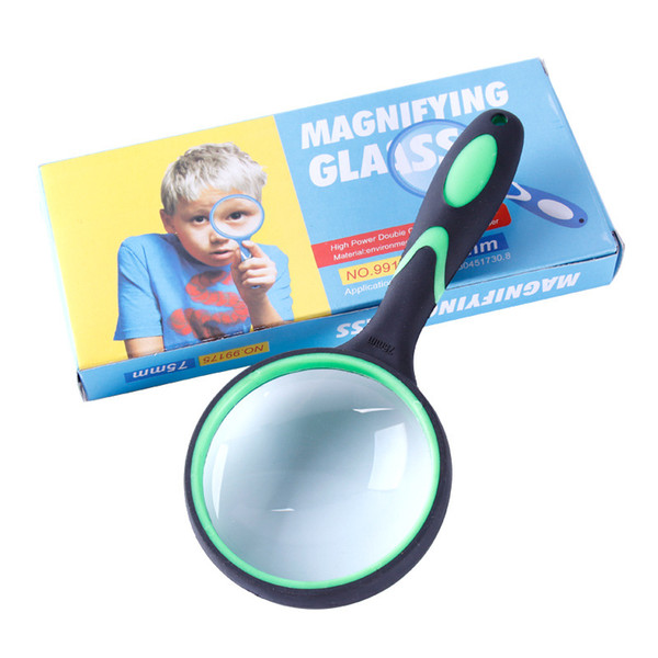 Magnifying Glass with Light Magnifier with Lights,Double Optical Glass Lens Handheld Magnifying Glass Lighted