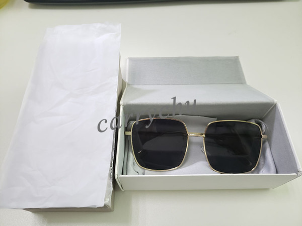 Brand Designer Popular Fashion Sunglasses High Quality Metal Sunglasses Luxury Men Glasses and box Free Shipping