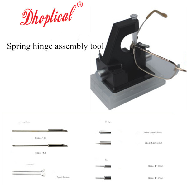 Eyeglasses Spring Hinge Assembly Tool Screw Install Tool eyeglasses accessories for glasses shop Eyewear Tool by dhoptical