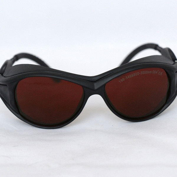 Wide Spectrum Safety Protection Glasses, Laser Protective Goggle,200-540nm&800-2000nm OD4+ Continuous Absorption for Beauty Salon Operator
