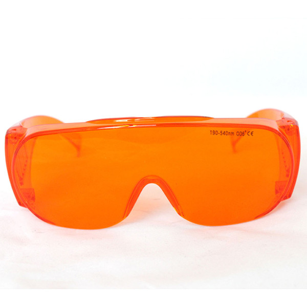 Protective Goggles,Laser Protective Glasses,190-540nm OD6+ Wide Spectrum Continuous Absorption for Beauty Salon Operator Use