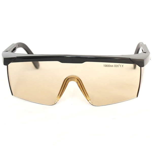 Safety Protective Goggles,Laser Protective Glasses,10600nm OD5+ Wide Spectrum Continuous Absorption for Beauty Salon Operator Use