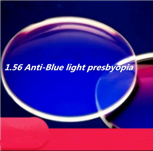 New UVBlue-Cut readingglasses computer glasses Customized 1.56 index prescription glasses asperic presbyopia lenses computer blue block