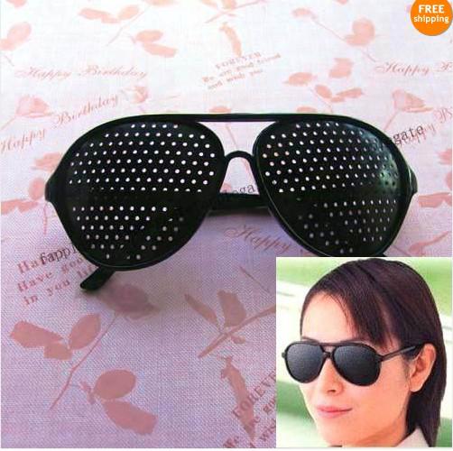 Pinhole Glasses Vision Eyesight Improve Eyes Exercise New Good Quality Hot Selling Easy To Carry 10pcs