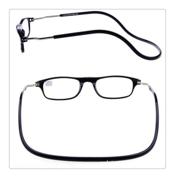 Fashion Magnetic Glasses can hung around the neck Front magnet Connect Reading Glasses Brand Design Diopter Reading eyeglasses(7)
