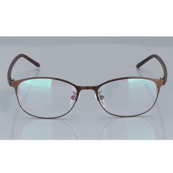 Fashion Photochromic Reading Glasses Brown Metal Frame Retro Eyeglasses Color Change Sunglasses Men Eye Reader +1.0~+3.5 Strength