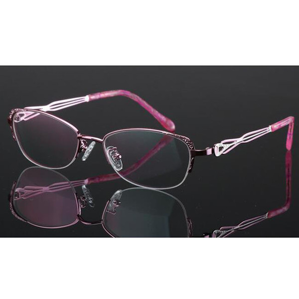 Pink Frame Photochromic Women Reading Glasses Color Change Lens Eyeglasses Outside Sunglasses Fashion Eye Reader +1.0~+3.5 Strength