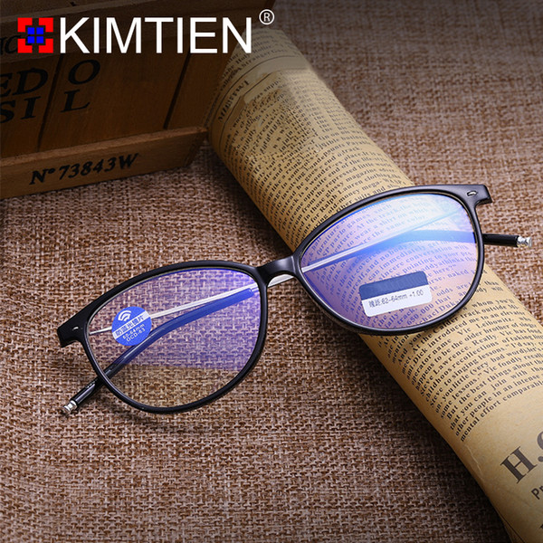 +1.00 +1.50 +2.0 +2.5 +3.0 +3.5 +4.0 TR90 Blue light Multifocal Progressive Reading Glasses Women Men Optical Hyperopia Presbyopia Eyeglasse
