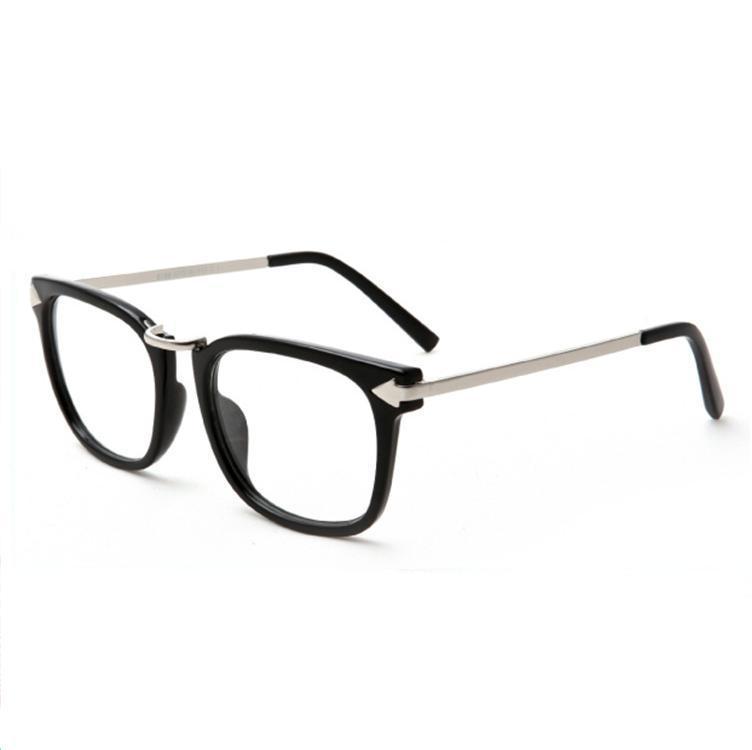 Plain mirror glasses myopia glasses frame optical glasses frames fashion style glasses frame for women