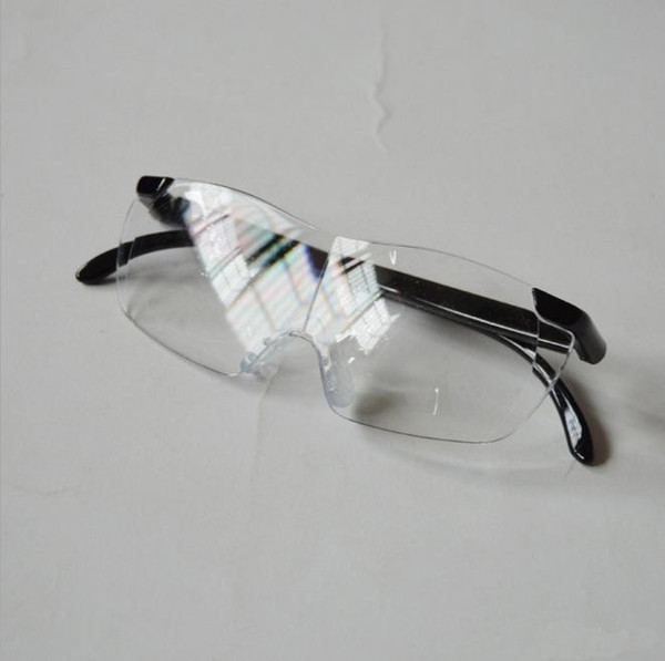 1.6 times Magnifying Glass Frameless Reading Glasses Big Vision 250% Magnification Presbyopic Glasses Magnifier Eyewear