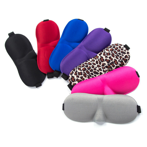 3D Sleep Mask Padded Shade Cover Travel Relax Blindfolds Eye Cover Sleeping Mask Eye Care Beauty Tools RRA815