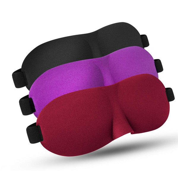 Sleep Mask Adjustable 3D Contoured Eye Masks for Sleeping for Men and Women