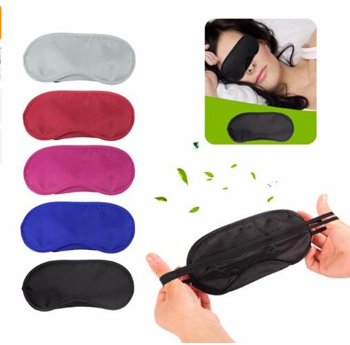 New Travel Sleeping Aid Mask Sleep Rest Eye Shade Cover Comfort Blind Fold Shield Free Shipping