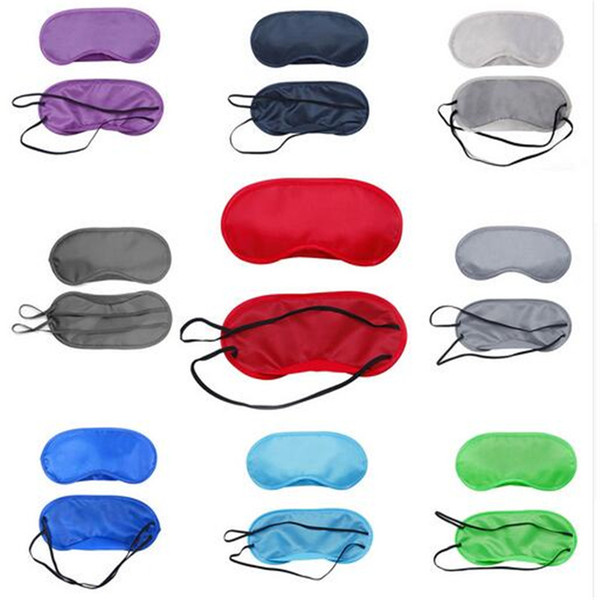 1 pcs Colorful eye cover sleeping mask Sleep Rest Sleeping night Eye Mask Eye Shade Cover Comfort DHL free shipping