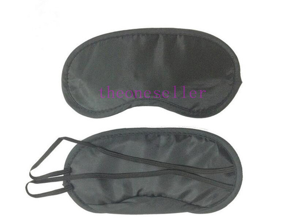 2016 High quality Eye Mask Shade Nap Cover Blindfold Travel Rest Skin Health Care Treatment Black Sleep AAAA quality !